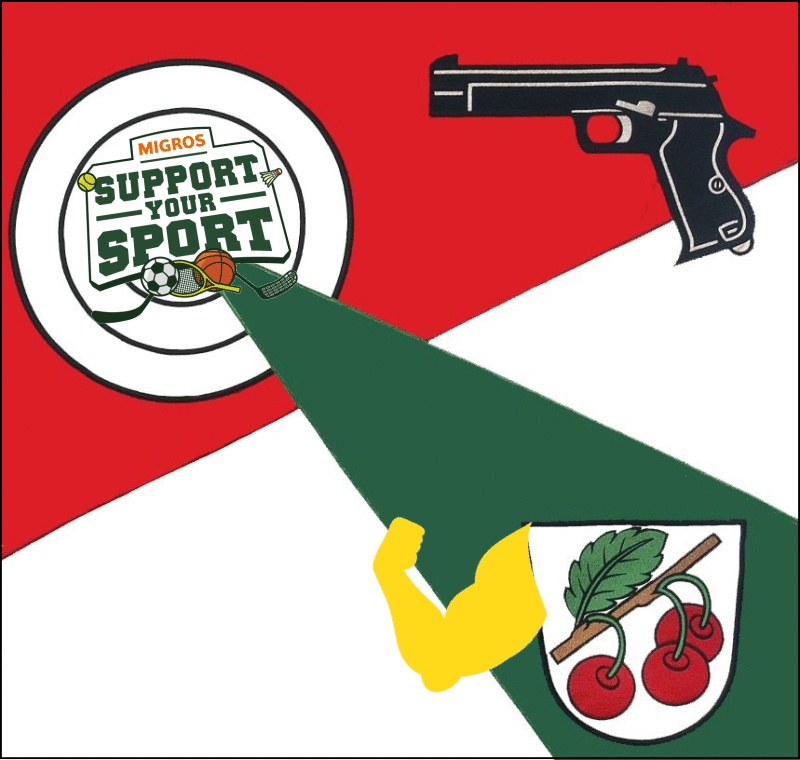 Support your Sport Logo Pistolenklub